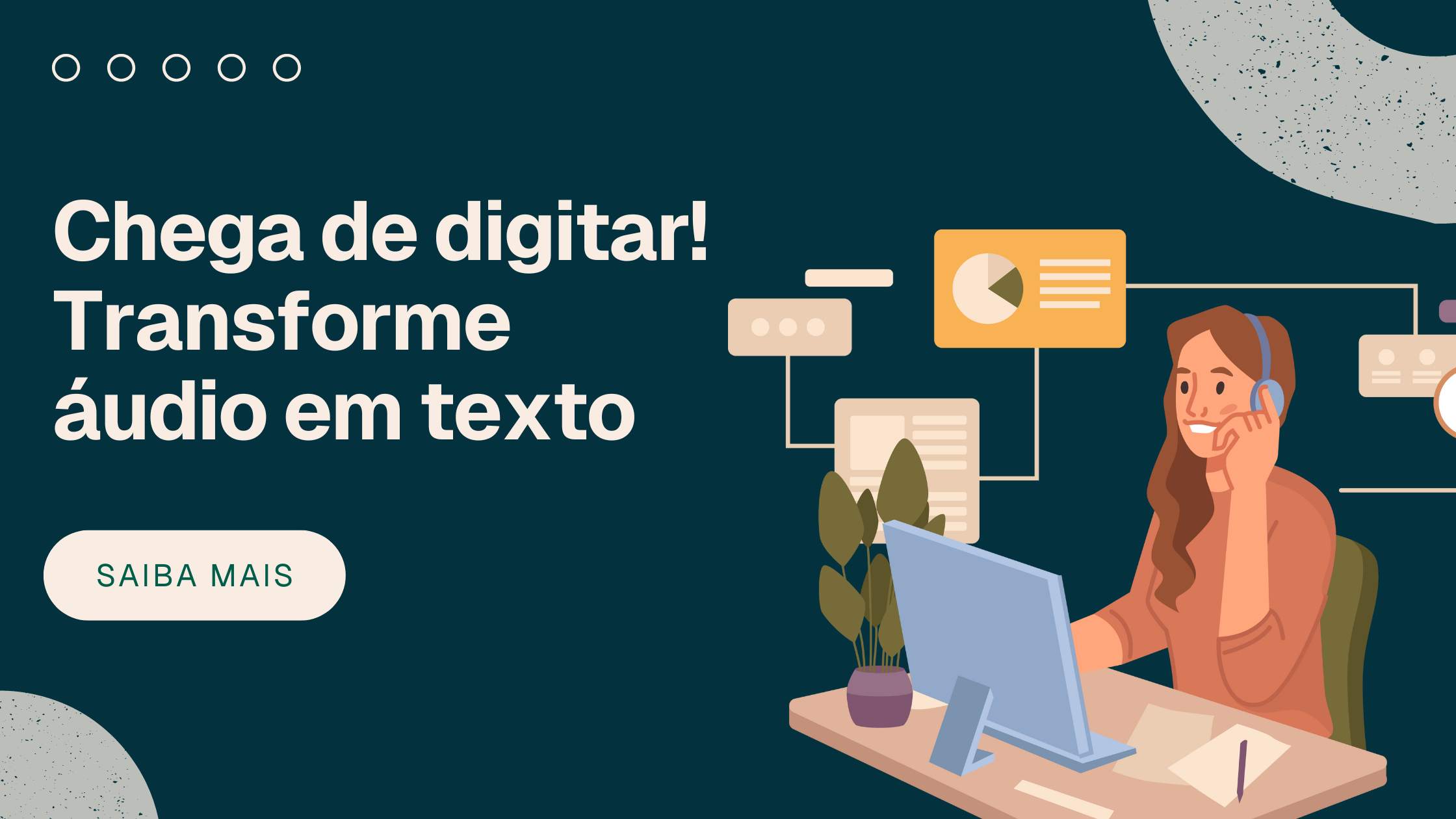 Chega de Digitar! Transforme Seus Áudios em Texto